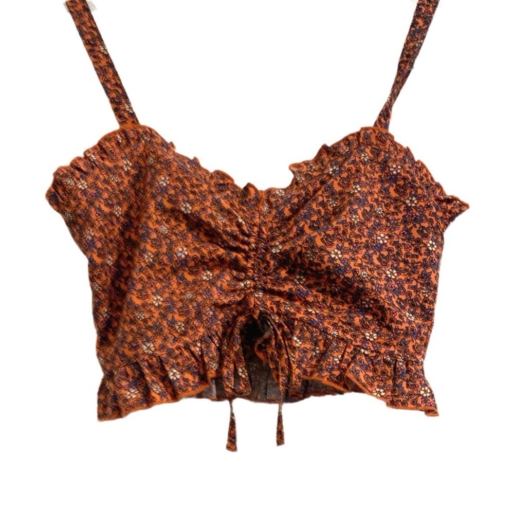 B-O-G Collective Floral Set Crop Top and Skirt Size M - Picture 5 of 12